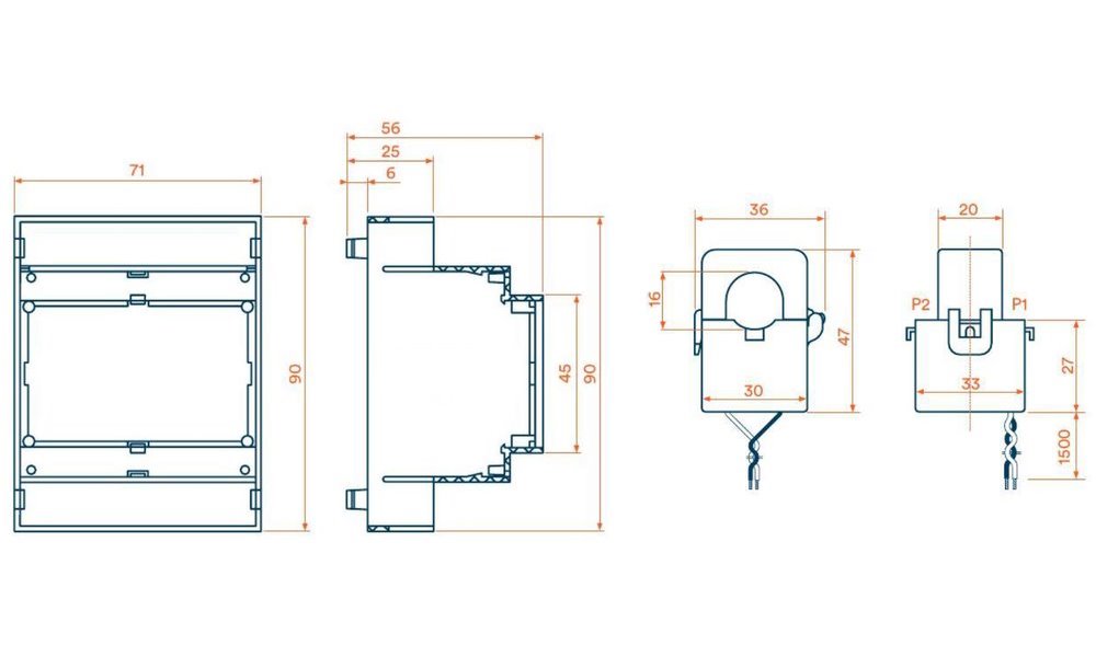 OlifeEnergy Smartmeter pro EV nabíječe elektromobilů BASE