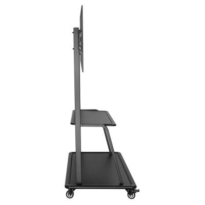 Neomounts NS-M4000BLACK / Mobile Flat Screen Floor Stand (stand+trolley) (height: 137-153 cm) box 1/2 / Black