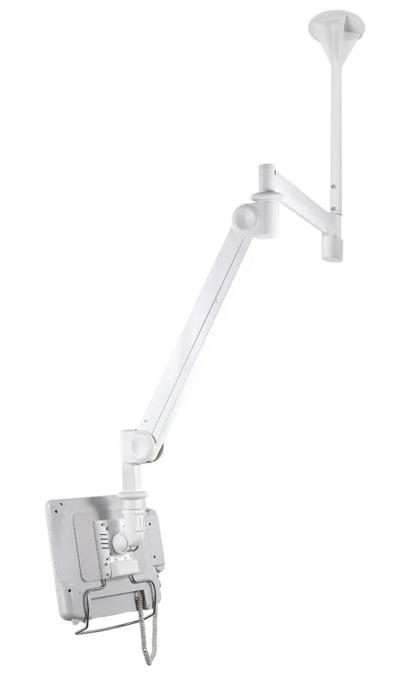 Neomounts  FPMA-HAC100 / Medical Flat Screen Ceiling Mount (162 cm long/170 cm high) box 1/2 / White