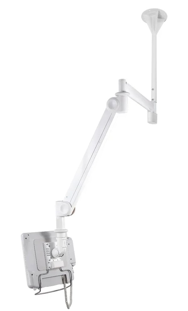Neomounts  FPMA-HAC100HC / Medical Flat Screen Ceiling Mount (162 cm long/170 cm high) box 1/2 / White