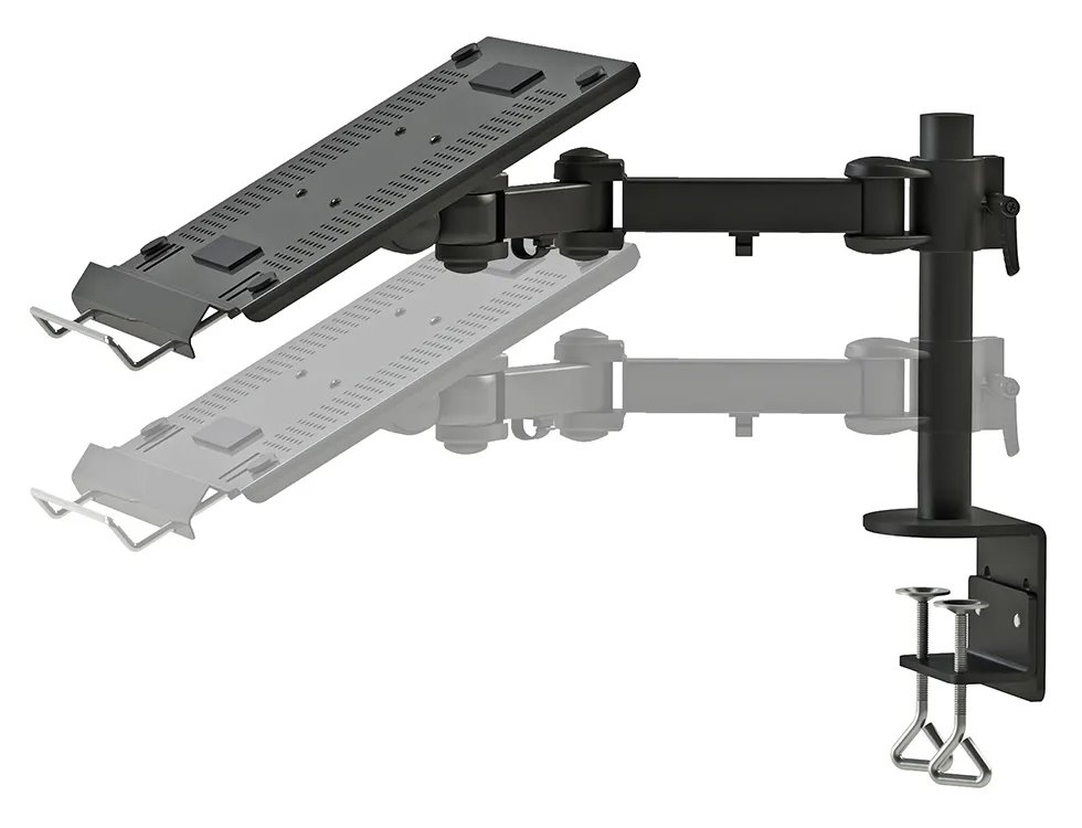 Neomounts  NOTEBOOK-D100 / Notebook Swivel Arm (height: 0-27 cm / depth: 30-60 cm) / Black