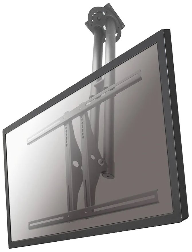 Neomounts  PLASMA-C100 / Flat Screen Ceiling Mount (Height: 67-107 cm) / Silver