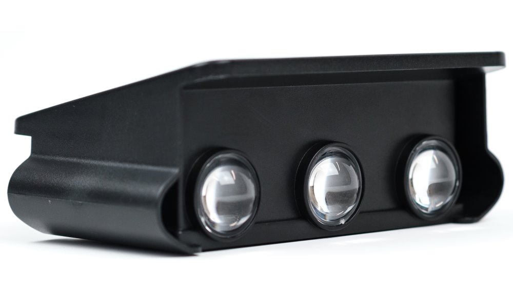 IMMAX WALL-5 venkovní solární nástěnné LED osvětlení se světelným čidlem, 2W