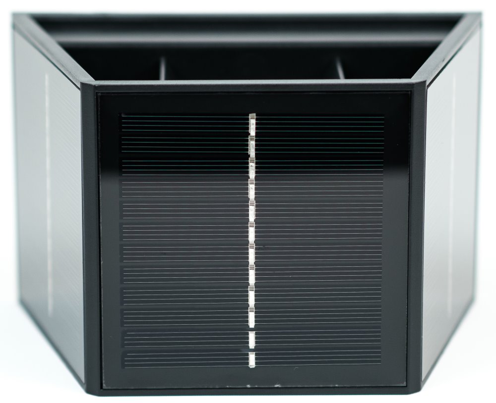 IMMAX WALL-3 venkovní solární nástěnné LED osvětlení se světelným čidlem, 2W