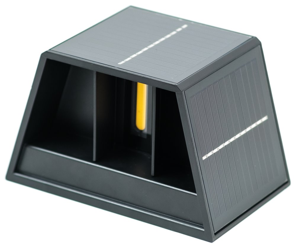 IMMAX WALL-3 venkovní solární nástěnné LED osvětlení se světelným čidlem, 2W