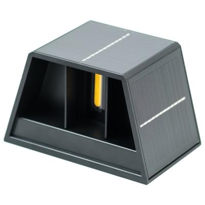 IMMAX WALL-3 venkovní solární nástěnné LED osvětlení se světelným čidlem, 2W