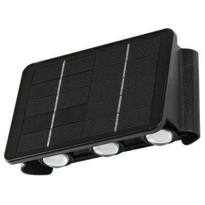 IMMAX WALL-5 venkovní solární nástěnné LED osvětlení se světelným čidlem, 2W