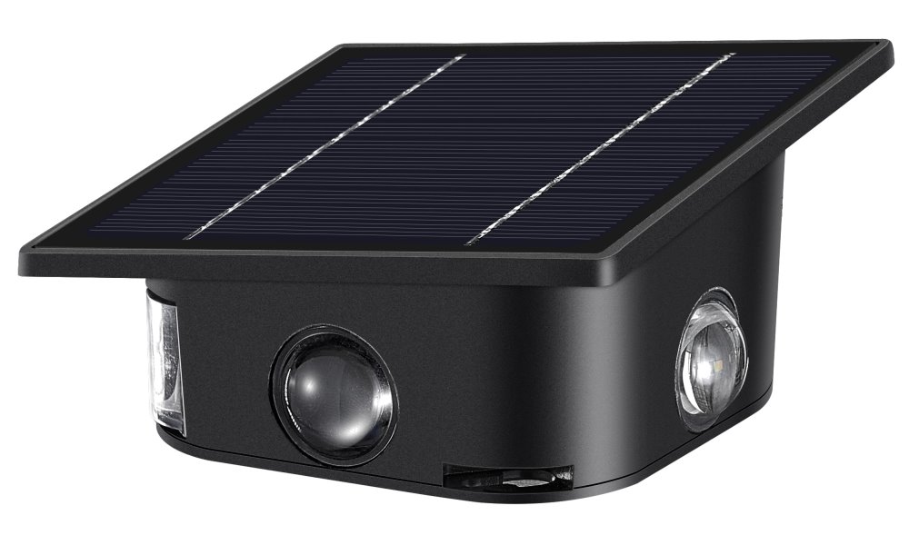 IMMAX WALL venkovní solární nástěnné LED osvětlení se světelným čidlem, 2W