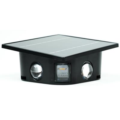 IMMAX WALL venkovní solární nástěnné LED osvětlení se světelným čidlem, 2W