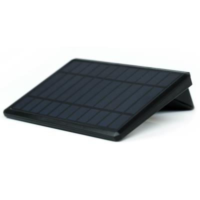 IMMAX WING venkovní solární nástěnné LED osvětlení s PIR čidlem, černé, 4W