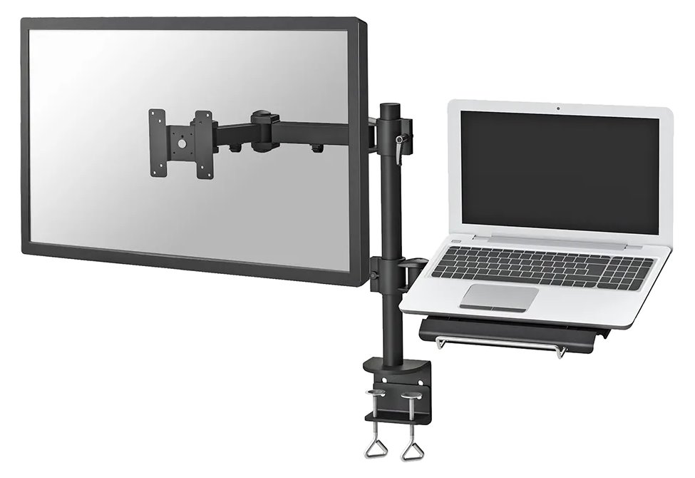 Neomounts FPMA-D960NOTEBOOK / Flat Screen & Notebook Desk Mount (clamp)  / Black