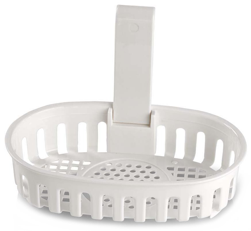 NEDIS ultrazvuková čistička šperků/ 0,6 L/ síťové napájení/ 230 V AC 50 Hz/ bílá (plast)