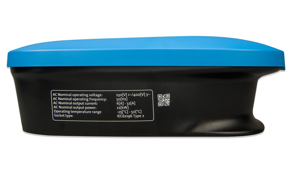 Victron EV nabíjecí stanice pro elektromobily NS, 22kW, 32A, 3f/1f, Type 2, bez kabelu