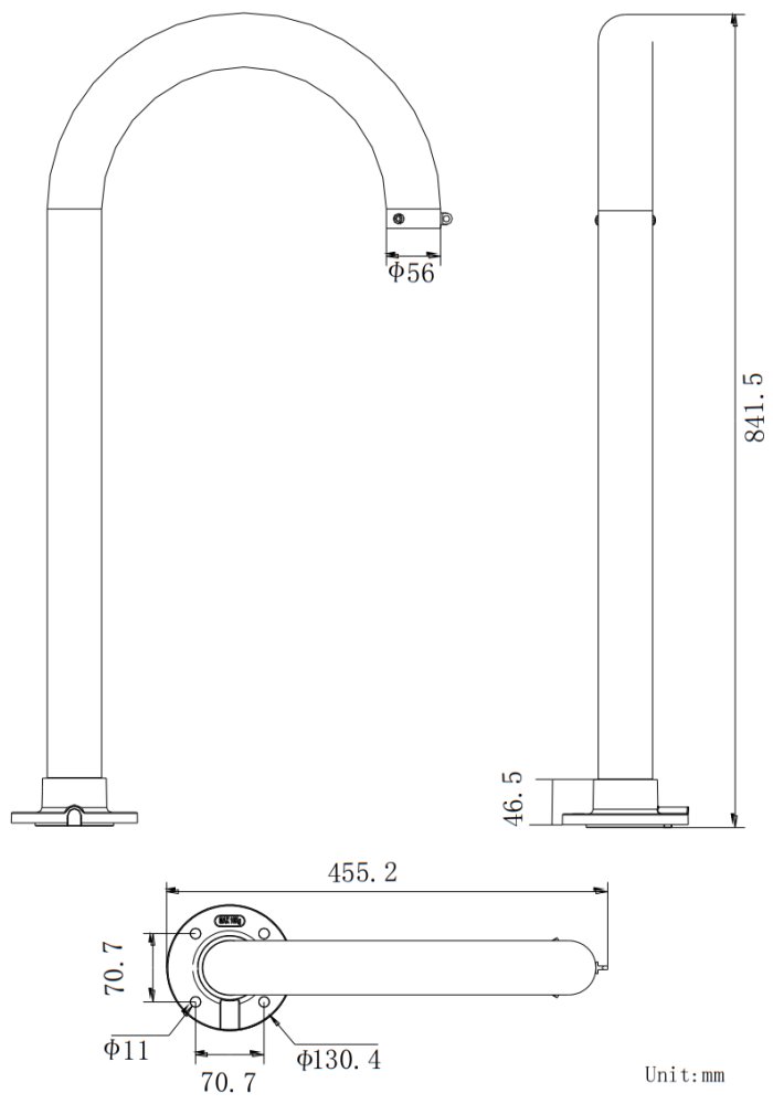 HIKVISION držák pro kameru DS-1619ZJ/ kompatibilní s kamerami 4 inch PTZ