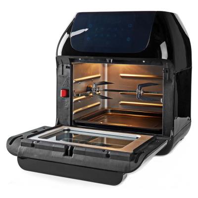 NEDIS multifunkční horkovzdušná fritéza a trouba/ objem 12 L/ 60 min. časovač/ 9 přednastavených programů/ výkon 1500 W