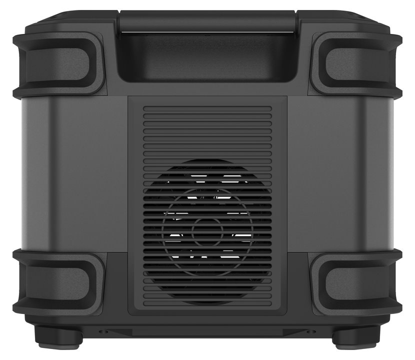 EZVIZ nabíjecí stanice PS1300/ výkon 2000W/ baterie LFP/ kapacita 1324Wh/ 13 portů/ hmotnost 23kg/ černá