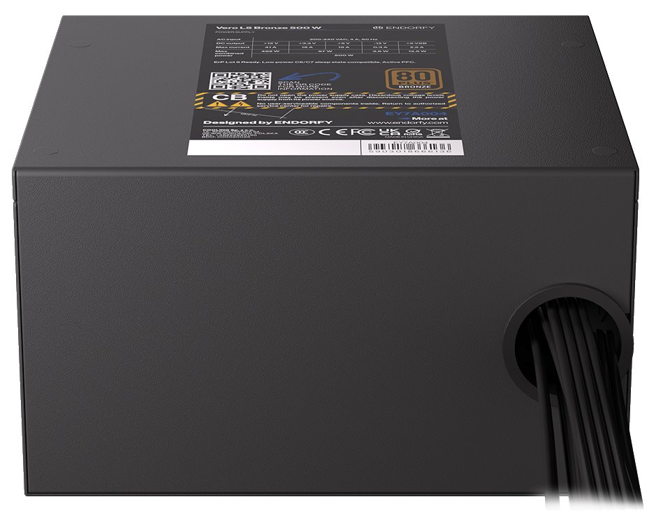 Endorfy zdroj Vero L5 Bronze 500W / ATX / 120mm / 80 Plus Bronze