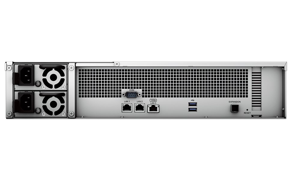 Synology RS2423RP+   12x SATA, 8GB RAM, 2x USB 3.2, 2x GbE,1x 10GbE, 1x PCIe
