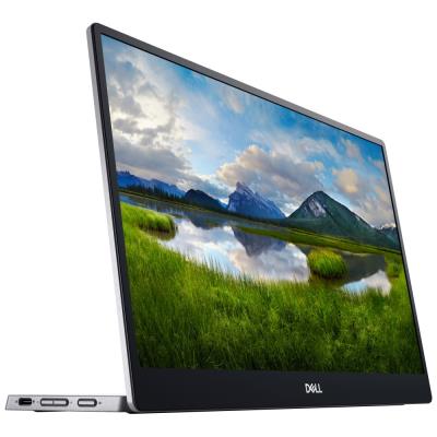 DELL P1424H přenosný/ 14" LED/ 1920x1080/ Full HD/ 700:1/ 6ms/ 2 x USB-C stříbrný/ 3Y Basic on-site