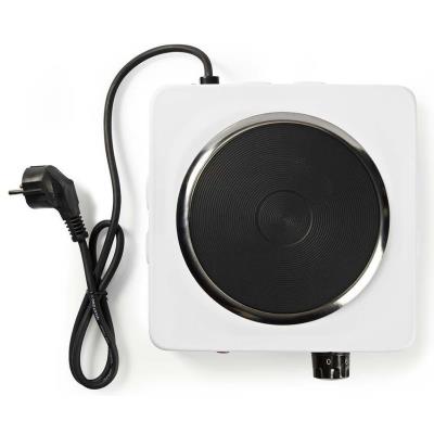 NEDIS elektrický vařič/ 1 plotýnka/ výkon 1500 W/ ochrana proti přehřátí/ bílý