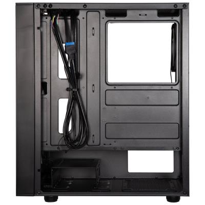 BitFenix skříň Light / ATX / 4x120mm RGB fan / 2xUSB 3.0 / USB 2.0 / tvrzené sklo / černá