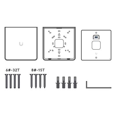 Ubiquiti UniFi 6 Enterprise In-Wall - Wi-Fi 6E, 2.4/5/6GHz, 1x 2.5GbE, 4x GbE, PoE+/PoE++ (bez PoE injektoru)