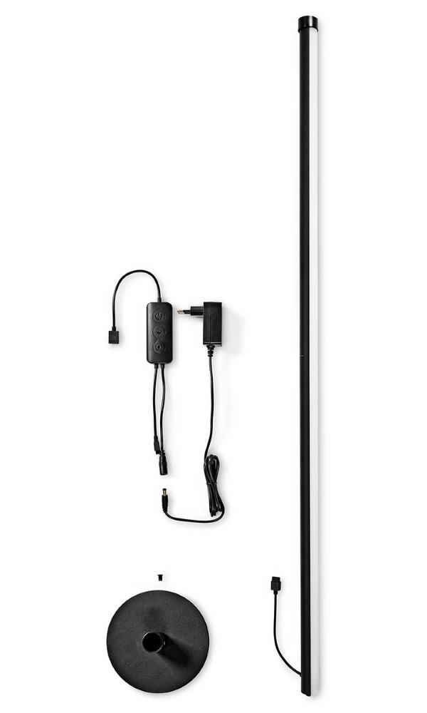 NEDIS Wi-Fi chytré světlo Mood light/ Tube/ 180 lm/ RGBIC/ teplá až studená bílá/ 2700 - 6500 K/ 10 W/ kov / silikon