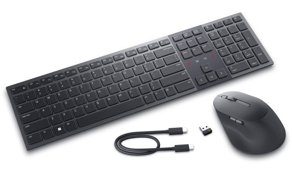 DELL KM900 bezdrátová klávesnice a myš( Premier Collaboration Keyboard ) GER/ německá