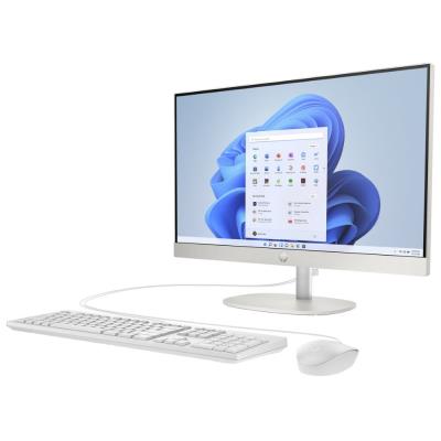HP 24-cr0002nc/ AiO/ Ryzen 5 7520U/ 16GB DDR5/ 512GB SSD/ Radeon™ Integrated/ 23,8" FHD,matný/ W11H/ kbd+myš/ bílý