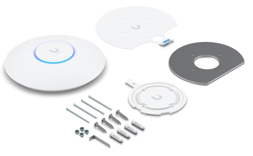 Ubiquiti UniFi 6+ - Wi-Fi 6 AP, 2.4/5GHz, až 3 Gbps, 1x GbE, PoE (bez PoE injektoru)