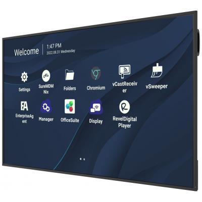 ViewSonic Flat Display CDE7530/75"/24-7 LCD/3840x2160/8ms/450cd/HDMI x 3/USB A x 2/USB-C/RJ45/RS232/repro/Android