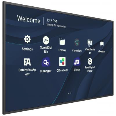 ViewSonic Flat Display CDE9830/98"/24-7 LCD/3840x2160/8ms/500cd/HDMI x 3/USB A x 2/USB-C/RJ45/RS232/repro/Android