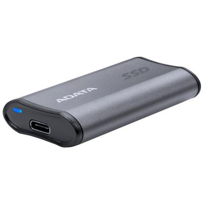 ADATA SE880 500GB SSD / Externí / USB 3.2 Type-C / 2000MB/s Read/Write / Titanium Grey - Rugged