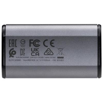 ADATA SE880 500GB SSD / Externí / USB 3.2 Type-C / 2000MB/s Read/Write / Titanium Grey - Rugged