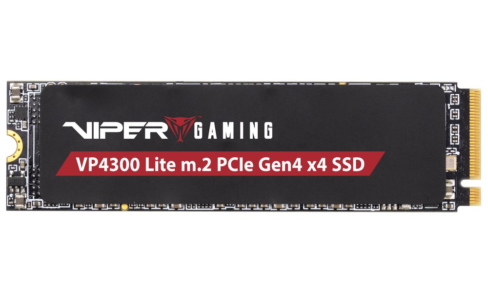 PATRIOT VIPER VP4300 Lite 1TB SSD / Interní / M.2 PCIe Gen4 x4 NVMe / 2280 / DRAMLESS