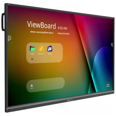 ViewSonic Flat Touch Display IFP6550-5/ 65"/ UHD / 16/7 /400cd / Android 4-32/ OPS/ HDMI/usb-C/ HDMIout