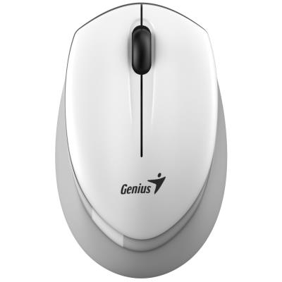 GENIUS NX-7009/ 1200 dpi/ bezdrátová/ BlueEye senzor/ bílošedá