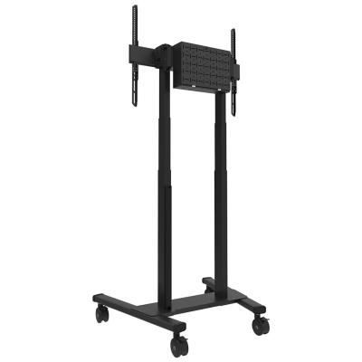 Neomounts FL55-875BL1/Držák displeje/vozík/37-100"/4 kolečka/VESA 800X600/nosn. 110kg/mot. nast.výšky/černý