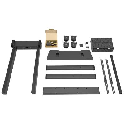 Neomounts FL55-875BL1/Držák displeje/vozík/37-100"/4 kolečka/VESA 800X600/nosn. 110kg/mot. nast.výšky/černý