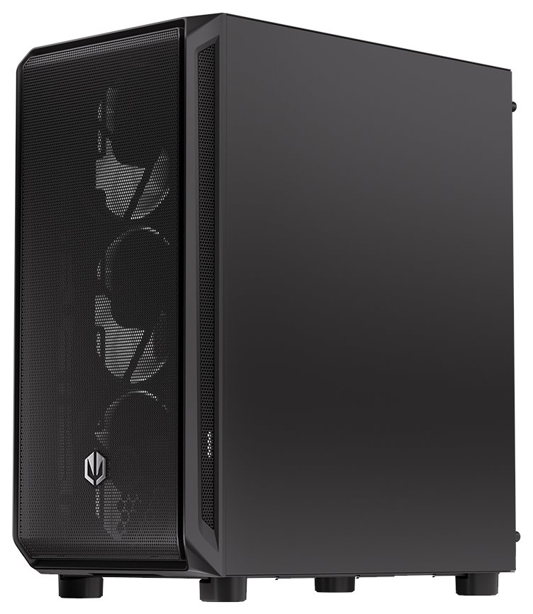 Endorfy skříň Arx 500 Air / ATX / 5 x 140 fan (až 7 fans) / 2xUSB-A / USB-C / tvrzené sklo  / mesh panel /  černá