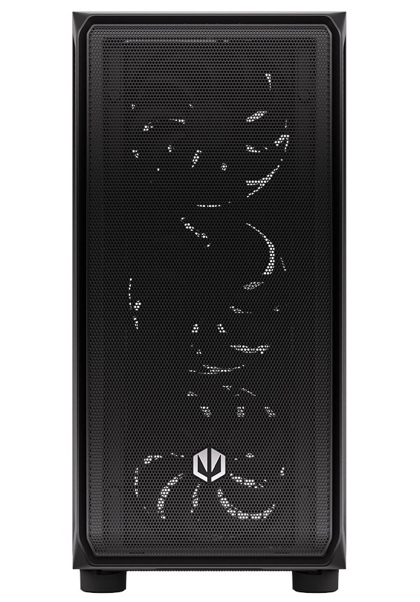 Endorfy skříň Arx 500 Air / ATX / 5 x 140 fan (až 7 fans) / 2xUSB-A / USB-C / tvrzené sklo  / mesh panel /  černá
