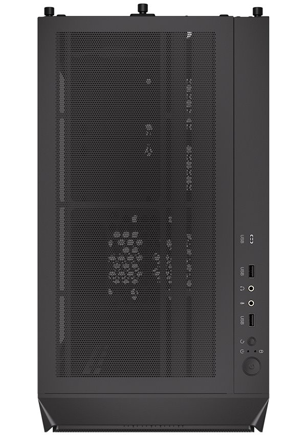 Endorfy skříň Arx 500 ARGB / ATX / 4 x 140 ARGB fan (až 7 fans) / 2xUSB-A / USB-C / tvrzené sklo  / mesh panel /  černá