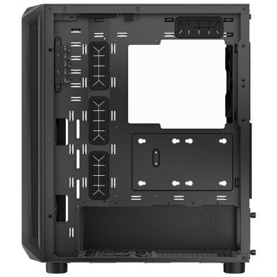 Endorfy skříň Arx 500 Air / ATX / 5 x 140 fan (až 7 fans) / 2xUSB-A / USB-C / tvrzené sklo  / mesh panel /  černá