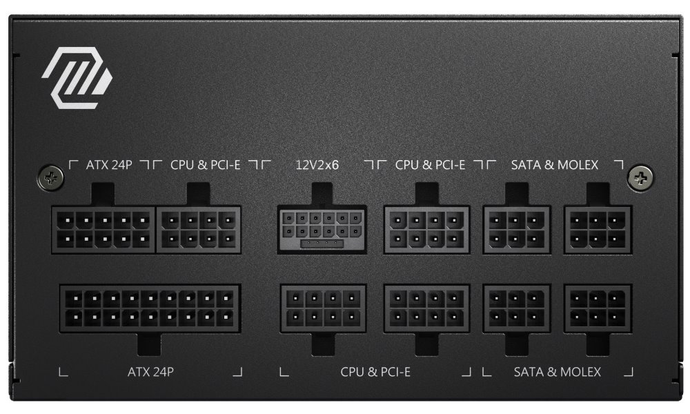 MSI zdroj MAG A750GL PCIE5/ 750W/ ATX3.1/ akt. PFC/ 7 let celk. záruka/ 120mm fan/ modulární kabeláž/ 80PLUS Gold