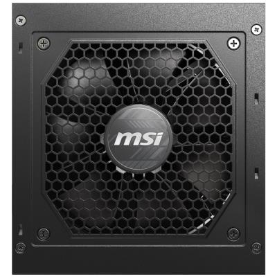 MSI zdroj MAG A850GL PCIE5/ 850W/ ATX3.1/ akt. PFC/ 7 let celk. záruka/ 120mm fan/ modulární kabeláž/ 80PLUS Gold