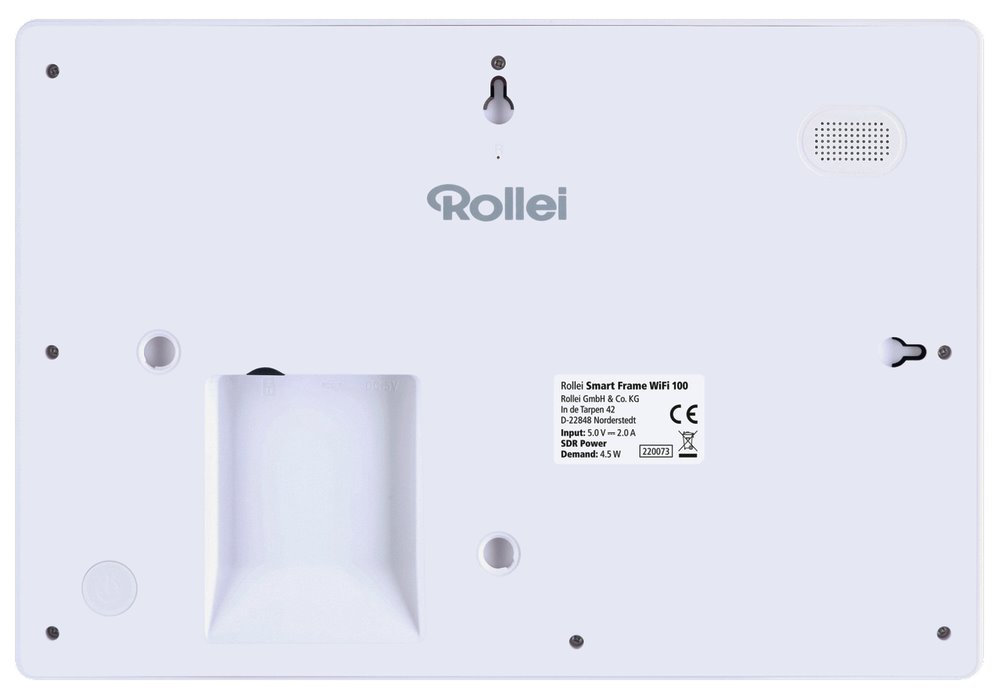 Rollei fotorámeček WiFi 100/ úhlopříčka 10.1"/ 8GB/ 1W/ Frameo APP/ Bílý