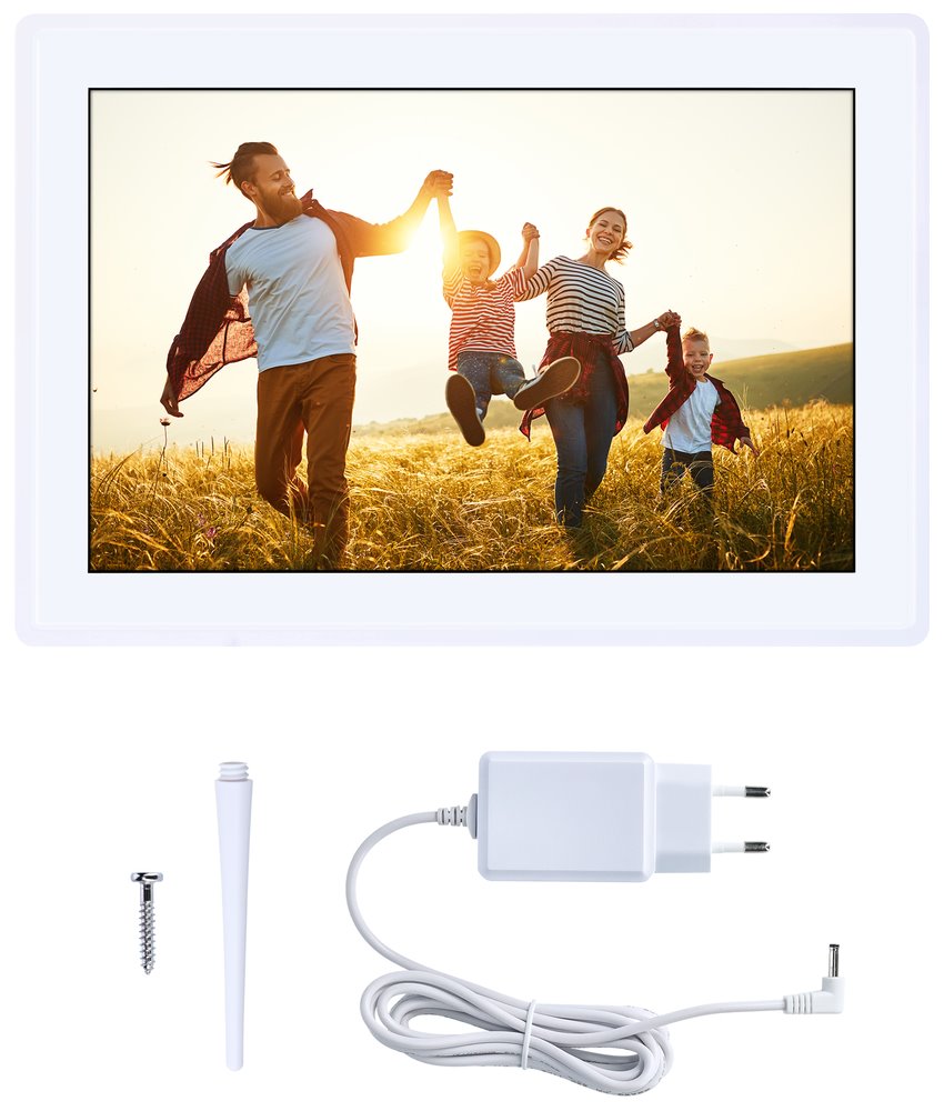 Rollei fotorámeček WiFi 100/ úhlopříčka 10.1"/ 8GB/ 1W/ Frameo APP/ Bílý