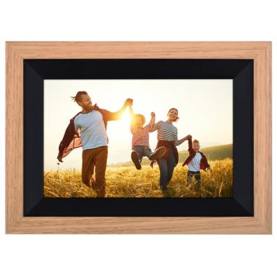 Rollei fotorámeček WiFi 105/ úhlopříčka 10.1"/ 8GB/ 1W/ Frameo APP/ Dřevo/ Hnědý