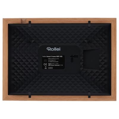 Rollei fotorámeček WiFi 105/ úhlopříčka 10.1"/ 8GB/ 1W/ Frameo APP/ Dřevo/ Hnědý