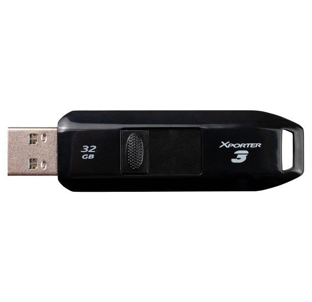 PATRIOT Xporter 3 32GB / USB 3.2 Gen 1 / vysouvací / plastová / černá